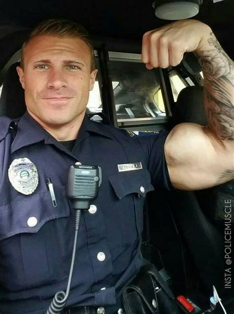 Image Result For Massive Police Muscle Male Men In Uniform Hot Cops Cops