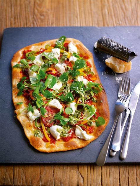 Calabrese Pizza Recipe Delicious Magazine