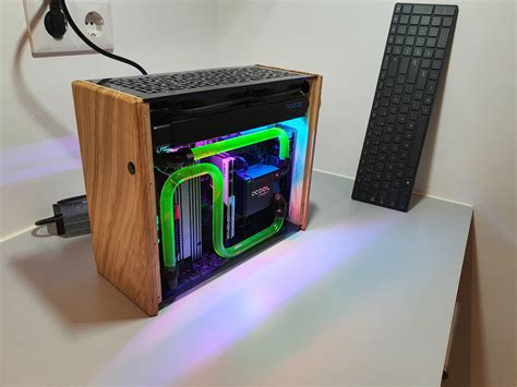 Wood And Acrylic 10l Pc Case Rsffpc