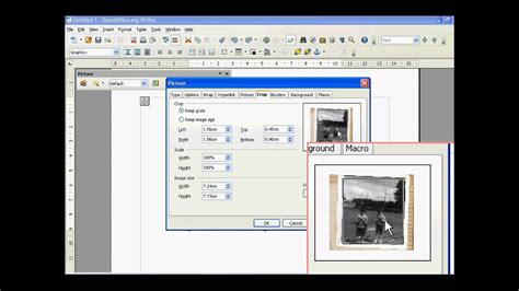 Crop a photo from the toolbar, select the crop tool. Open Office How to Crop Images - YouTube