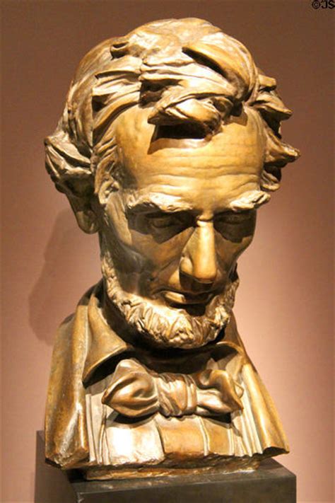 Abraham Lincoln Bronze Bust By Augustus Saint Gaudens At Smithsonian