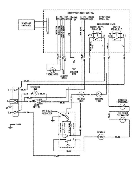 Heating element and safety stats. Maytag Neptune Dryer Wiring Diagram