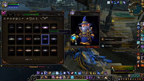 Master Of World Of Warcraft Transmogrification Classic Alliance Mage