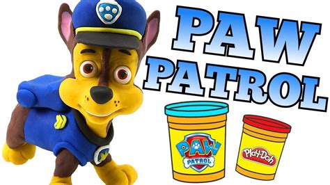 Paw Patrol Chase Play Doh Stop Motion Animation Youtube