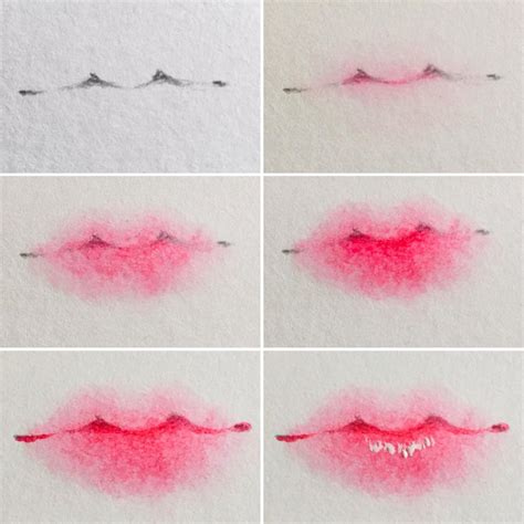How To Draw Lips For Beginners Step By Step HARUNMUDAK