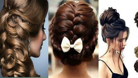 Western Hairstyle For Gown Latest Wedding Juda Hairstyle For Gown