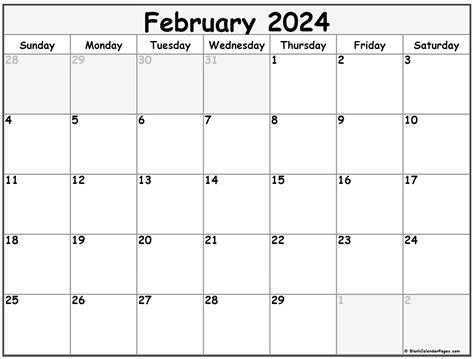 Calendar 2023 Free Printable February Imagesee