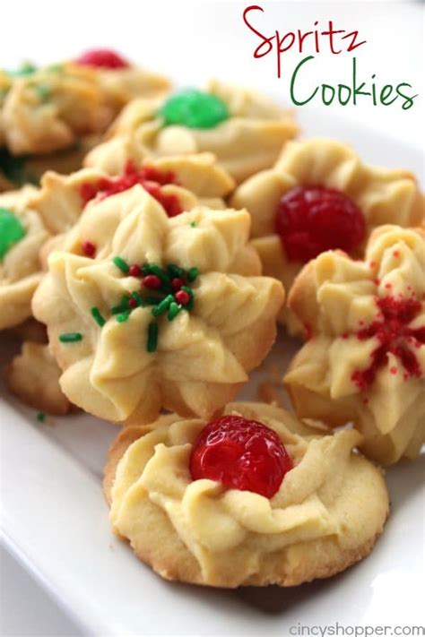 Christmas cookies are the perfect way to celebrate the holiday in 2020. Traditional Spritz Cookies - CincyShopper