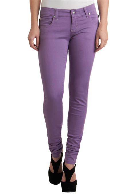 Lavender Splendor Pants Purple Skinny Jeans Lavender Jeans Vintage