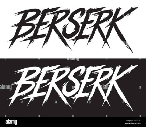 Berserk Vector Vectors Black And White Stock Photos And Images Alamy