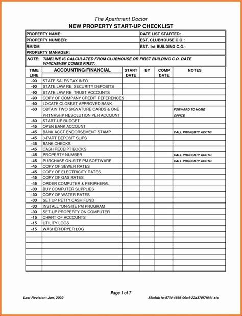 This allows a schedule to be set for pm of the system. Building Maintenance Schedule Template Awesome Apartment ...