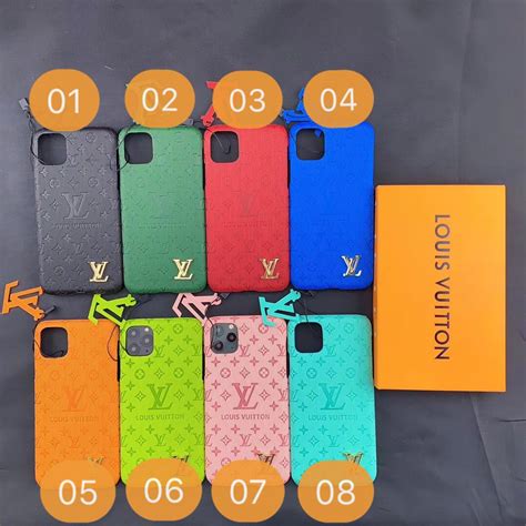 Louis Vuitton Leather Iphone 12 Case Lv Iphone 11 Pro Max Cover