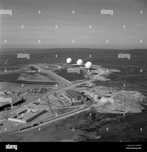 Aerial View Of The Ballistic Missile Early Warning System Station
