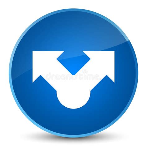 Share Icon Elegant Blue Round Button Stock Illustration Illustration