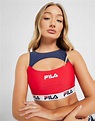 Acquista Fila Cut Out Bikini Top Donna in Rosso | JD Sports