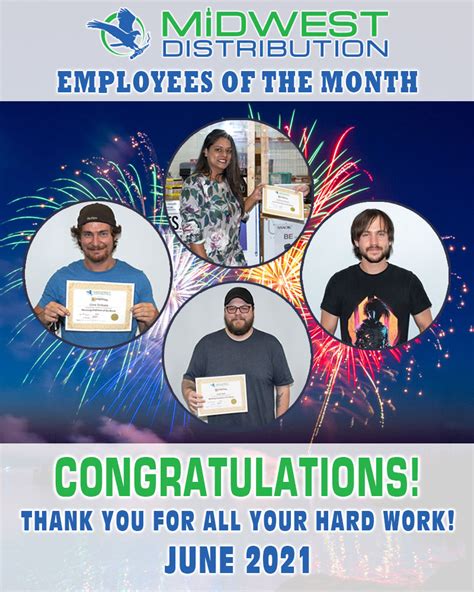 June 2021 Employees Of The Month