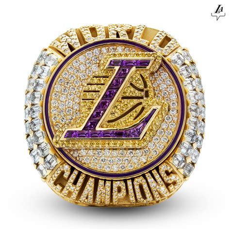 Lakers Championship Rings Feature Kobe Tribute Lakers Outsiders