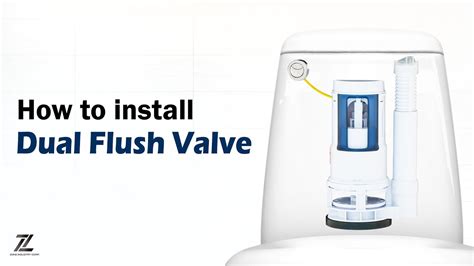 How To Install Dual Flush Valve Simple Easy Diy Zone Industry Corp Youtube