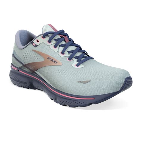 Womens Brooks Ghost 15 Spa Blueneo Pinkcopper Stans Fit For