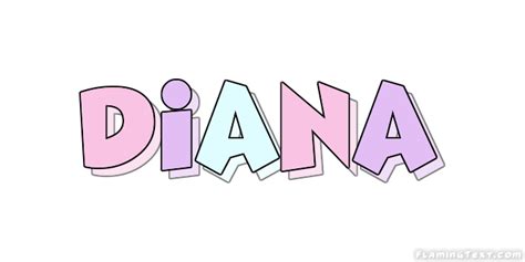 Diana Logo Free Name Design Tool From Flaming Text