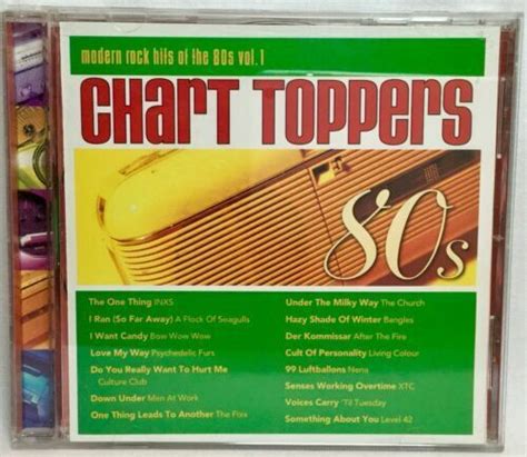 Chart Toppers Modern Rock Hits Of The 80s Vol 1 By Various Artists