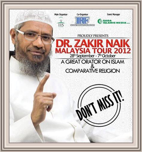 Naik, who faces charges of money laundering. jentayualami.blogspot.com: KUNJUNGAN DR ZAKIR NAIK KE MALAYSIA