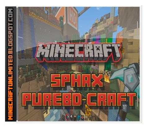 Minecraft Unlimited Mods Descargar Sphax Purebdcraft Texture Pack Para