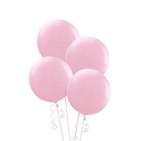 4ct 24in Pink Balloons Pink Balloons Party City Balloons Pastel