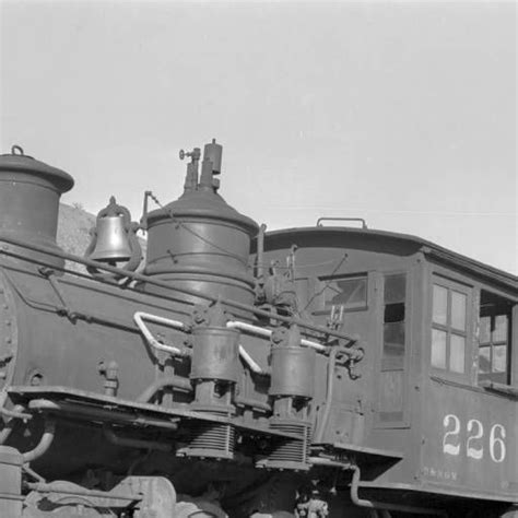 Dandrgw Locomotive Narrow Gauge Engine Number 226 Engine Type 2 8 0