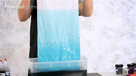 How To Do Ombre Or Gradient Tie Dyeing Tie Dyeing Youtube