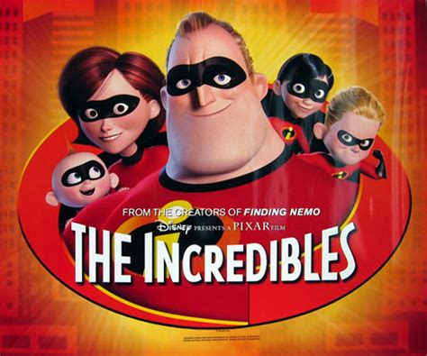 Incredibles 1 Movie Poster