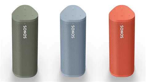 Update Sonos Looks To Squash Ue Boom With Classy New Roam Colors Techradar