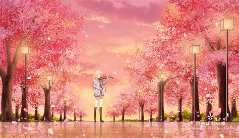 Anime Your Lie In April Hd Wallpaper By Sanaa