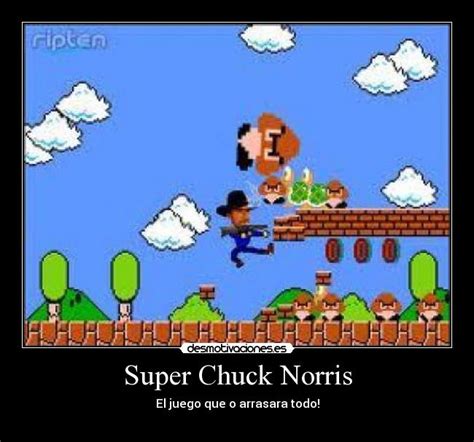 Super Chuck Norris Desmotivaciones