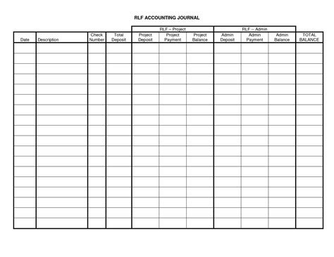 Free Accounts Payable Ledger Template Spreadsheet Templates For Busines