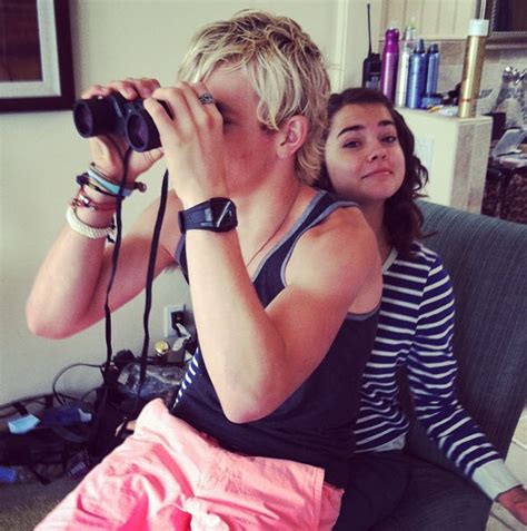 Pics Ross Lynch And Maia Mitchell Worked On Teen Beach Movie Promos June 8 2013