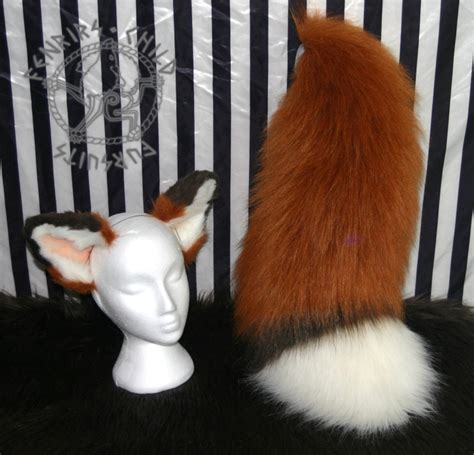 Autumnal Fox Ear And Tail Set By Fenrirschild On Deviantart