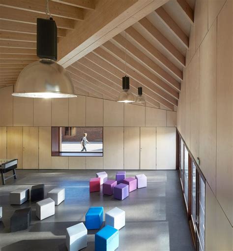 Ayre Chamberlain Gaunt Completes Angular Youth Centre In Hampshire Youth Center Fibre Cement