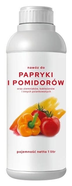 Nawóz do Pomidorów Papryki Ziemniaków WIALAN 1l Nawóz do papryki i