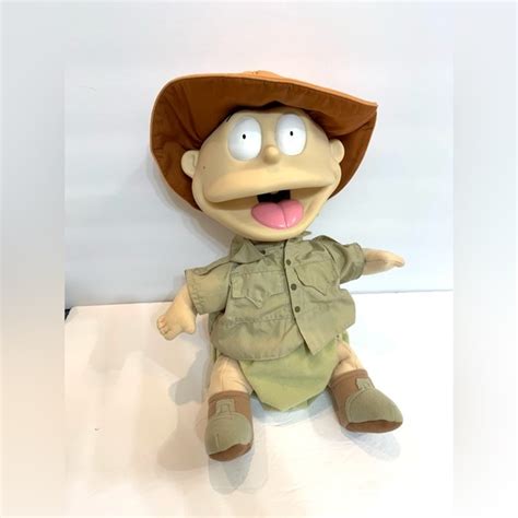 Mattel Toys Vtg Rugrats Talking Safari Tommy Pickles 6 1998 Mattel Doll Plush Works Poshmark