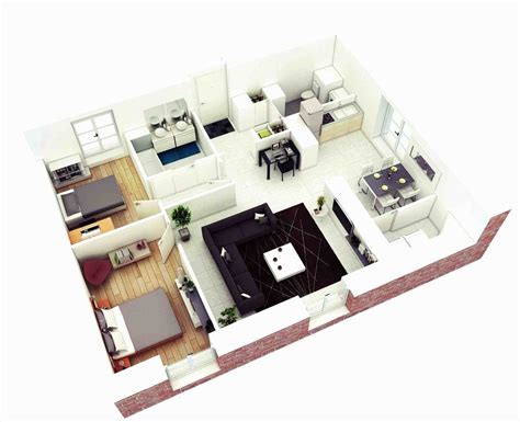 800 Sq Ft House Plan 3d Architecture Home Decor