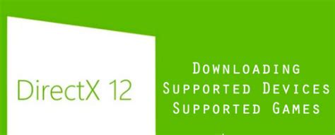 Directx 12 Free Download For Windows 1110 81 And 7 32bit 64bit