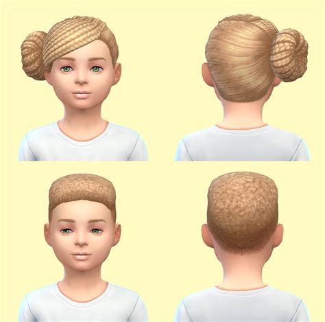 Sims 3 Child Hair Uphairstyle