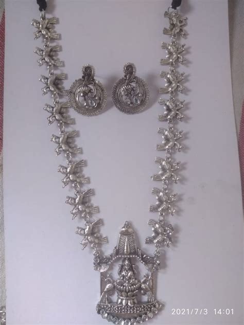 Alloy Silver Oxidized Temple Jewellery At Rs 95piece In Ghaziabad Id