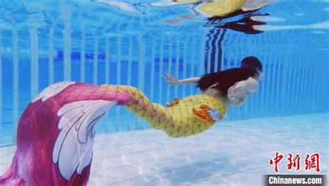 Mermaid Diving Takes Off In China Peoples Daily Online