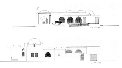 Murad Ghaleb House West Elevationsection Archnet