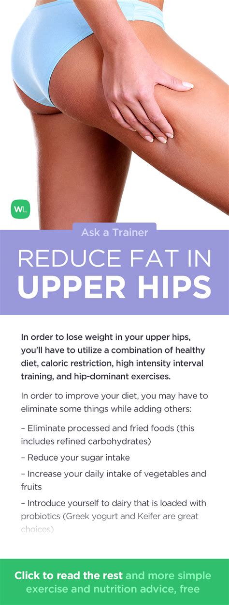 How Can I Lose Fat In My Upper Hips And Make Them Narrower Ask A Trainer