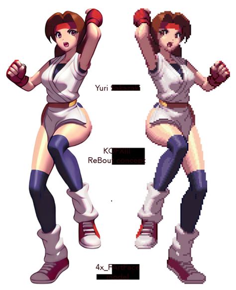Yuri KOF XIII Skin The King Of Fighters XV Requests