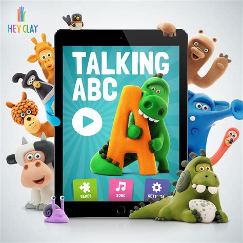 Hey Clay Launches Its App Store Best Kids App Of 2013 Talking Abc In