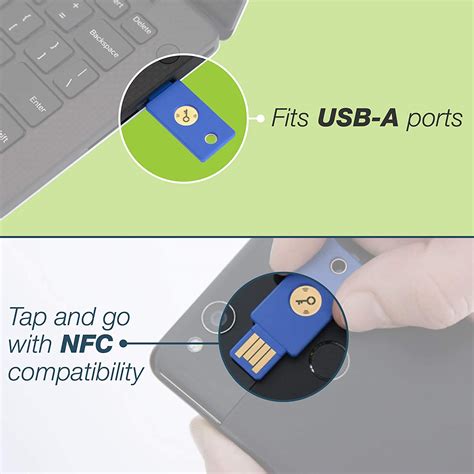 Buy Yubico Fido Security Key Nfc Two Factor Authentication Usb And